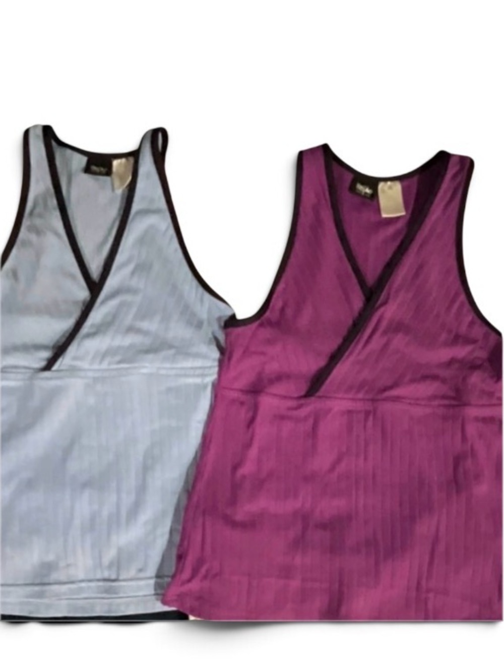Two Massimo Tank/razor Back Athletic Tops. Sz M